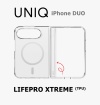Ốp dẻo UNIQ LifePro Xtreme Crystal Clear iPhone DUO